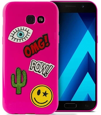 Puro TPU Copertura Patch-Mania + 5 Adesivo Protettiva per Samsung Galaxy A5 2017 - Immagine 1 di 2