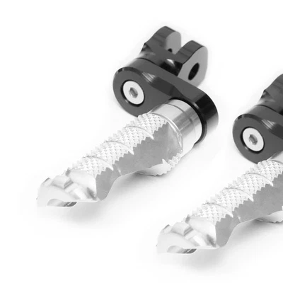 Clavijas delanteras extendidas plateadas R-FIGHT 1" para BMW S1000 XR 15 16 17 18 Foto 1 de 4