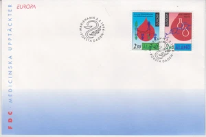 ALAND ISLANDS : 1994   FDC - SCOTT # 82/83  EUROPA - Picture 1 of 1