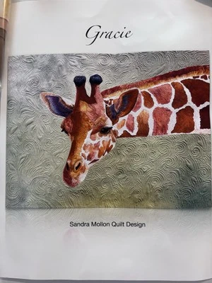 Sandra Mellon Quilt Design Kit “GRACIE” 25” By 20.5” Finished Art Design Quilt - Image 1 of 4