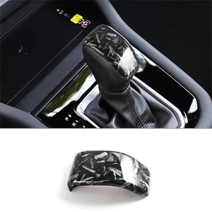 Forged Grain Interior Gear Shift Knob Cover Trim For Subaru Forester 2025 2026 - Picture 1 of 6