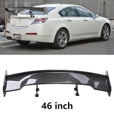 47" Fiber Rear Trunk Spoiler Wing Adjustable GT-Style For Acura TL 2004-2008 Foto 1 de 4