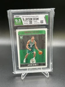2017-18 Panini NBA Hoops - #253 Jayson Tatum (RC) HGA 9.5 - Picture 1 of 2