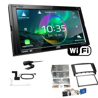 JVC Radio WiFi CarPlay DAB+ für Mercedes Benz C-Klasse Coupe Facelift mit Canbus - Bild 1 von 4