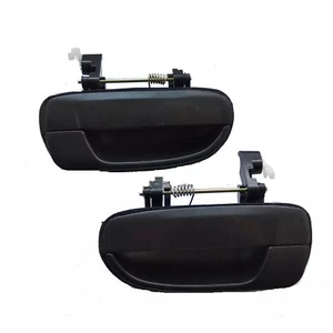 Fit 2000-2006 Hyundai Accent Outside Exterior Rear Left Right Door Handle 2Pcs - Picture 1 of 6
