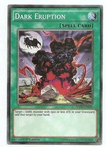Dark Eruption SDPD-EN030 Yu-Gi-Oh Card 1st Edition New - Picture 1 of 3