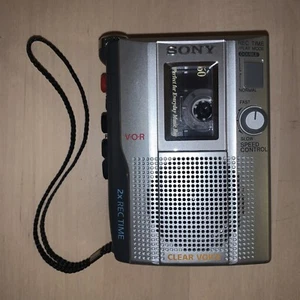 Sony TCM-200DV Handheld Cassette Tape Voice Recorder FOR PARTS - NOT WORKING - Picture 1 of 12