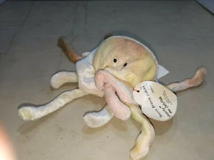Thai Beanie Babies Goochy Miniature Jellyfish, Partial Tag - Picture 1 of 6