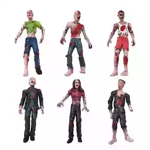 Figuras de acción HAPTIME Zombie Terror Zombie Toys 3,75 pulgadas detalladas - Imagen 1 de 4