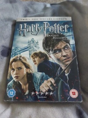HARRY POTTER AND THE DEATHLY HALLOWS PART 1 YEAR 7 2 DISC BOX SET DVD NEW SEALED - Image 1 of 2