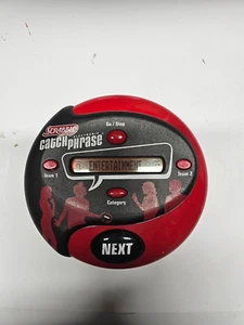 Juego portátil Electronic Catch Phrase SCRABBLE de Hasbro 2013 rojo negro PROBADO - Imagen 1 de 2