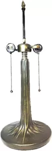 Tree Trunk Lamp Base, Antq.Bronze Finish/Gold Hghlts, Nicely Weighted,20.5" Tall - Picture 1 of 4