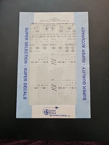 1/72   SuperScale set 72-457 F-18A Hornets  plastic model airplane  decal set - Picture 1 of 3