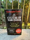 Christopher Lasch: The Culture of Narcissism - 1979 Warner 1st Printing