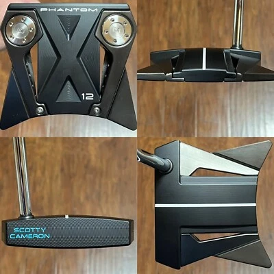 Scotty Cameron Phantom X 12 Putter - LH - Brand New - Xtreme Dark Finish - 35” - Image 1 of 4