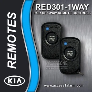 Par de controles remotos de 1 vía OEM KIA 1 botón RED301-1WAY FCC ID VA5RED301-1WSS - Imagen 1 de 3
