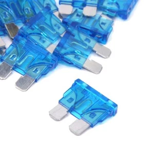 5x Blue 15A Standard ATO 15 Amp Blade fuse for 12V / 24V Car Van Bike Auto Quad - Picture 1 of 1