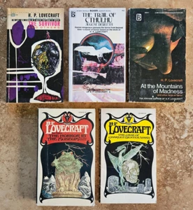 H.P. LOVECRAFT AUGUST DERLETH lot The Survivor Cthulhu +3 VINTAGE Arkham House - Picture 1 of 3