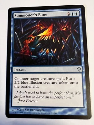 MTG Magic The Gathering Zendikar Summoners Bane Uncommon LP - Image 1 of 2