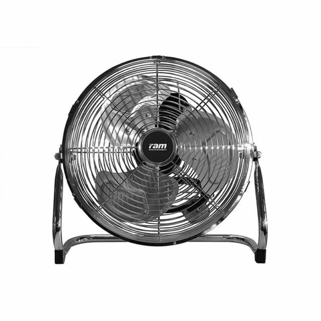 RAM 12" Floor Fan - Silver (08355285)