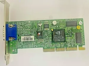 RARE VINTAGE NVIDIA RIVA TNT2 64 AGP 16 MB VGA CARD MXB27 - Picture 1 of 2