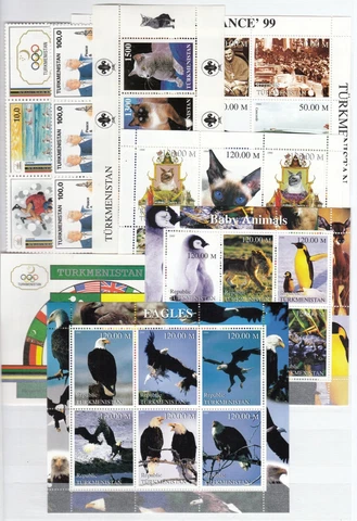 MA19796/ TURKMANISTAN - 1992 / 1993 MODERN SELECTION Cover