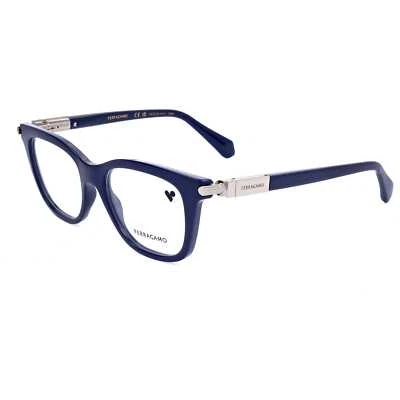 Ferragamo Women's 50mm Blue Opticals SF2973-414-50 - Image 1 of 3