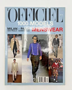 L' Officiel 1000 Models #17 MILAN PARIS Summer 2006 Menswear, VTG Fashion - Picture 1 of 10