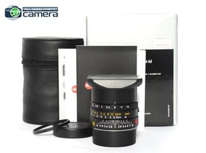 Leica Summicron-M 35mm F/2 ASPH. II Lens Black 11673 *MINT in Box* - Picture 1 of 7