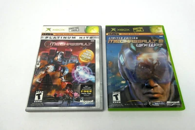 Xbox Platinum Hits Limited Edition MECHassault 1 & 2  Lone Wolf Video Games - Image 1 of 4