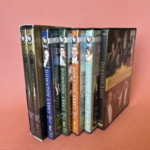 7 PBS DVD lot Downton Abbey Complete Series + Movie - Picture 1 of 5