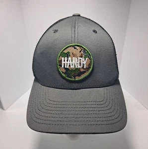 HARDY Camuflaje Parche Camionero Sombrero Gris Malla Gorra Snapback Los Clásicos Yupoong Country - Imagen 1 de 6