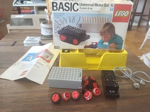 WORKING AND CLEAN LEGO BASIC 810 MOTOR SET VINTAGE - Picture 1 of 13