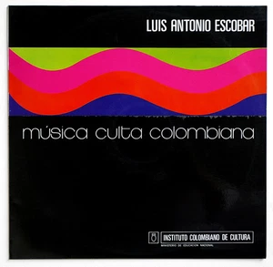AMPARO ANGEL Luis Antonio Escobar piano concerto n°2 colombia colcultura LP - Picture 1 of 2