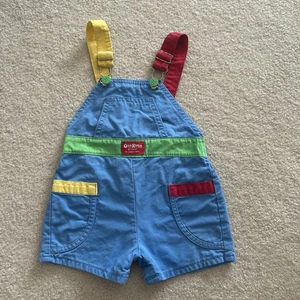 Vintage Osh Kosh B’gosh Multi Colored Block Shortfalls Size 24 Months - Picture 1 of 4