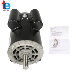 5 HP Compressor Duty Electric Motor 1 Phase 3450 RPM 56 HZ Frame 7/8" Shaft 230V - Picture 1 of 22