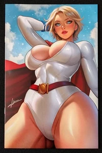 Artist Alley Multiverse Saga Power Girl Cosplay Virgin Variant Cover Dhaxina - Picture 1 of 2