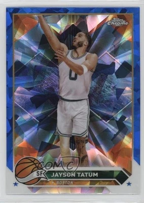 2023-24 Topps Chrome Sapphire Edition Jayson Tatum #164 - Image 1 of 2