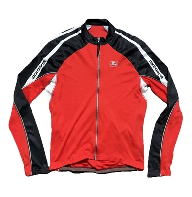 Giordana Silverline Thermal Jersey Long Sleeve Full Zip 3 Pocket Reflective Logo - Image 1 of 4