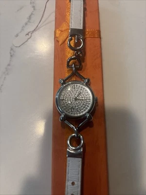 Reloj D&G Dolce & Gabbana Cristal Plateado Tono Artesanal Trabajo Batería Nueva-3ATM, Foto 1 de 4