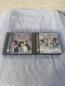 Final Fantasy VIII & IX, 8 & 9 (Sony PlayStation 1 PS1) Komplett CIB - Original - Bild 1 von 6