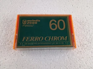 TELDEC Melodie 2000 Ferro Chrom 60 MC Kassette Tape gebraucht - Bild 1 von 6