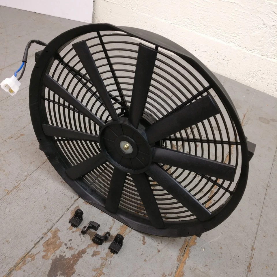 Ventilador de refrigeración radiador eléctrico GM B-Body 16" 2803CFM i6 biscayne estate 229 283  Foto 1 de 4