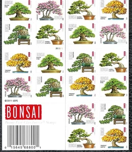 SC#4618 - 4622 - Bonsai Booklet of 20 MNH - Picture 1 of 1