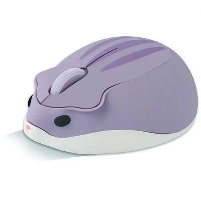 Wireless Mouse Cute Cartoon Animal Hamster Shape Silent Mouse Portable 1200DP... - Image 1 of 4