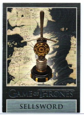 Game of Thrones Season 8 MAP MARKERS Trading Card Insert MM7 / SELLSWORD - Image 1 of 2