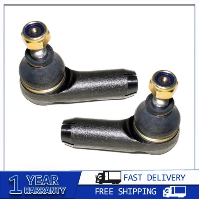 FRONT Tie Rod End LEFT OUTER RIGHT OUTER 2 PCS For 1987 AUDI 5000 - Image 1 of 3