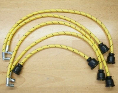 IH International 154 184 185 Cub Lo-Boy Cloth Covered Copper Spark Plug Wires - Image 1 of 4