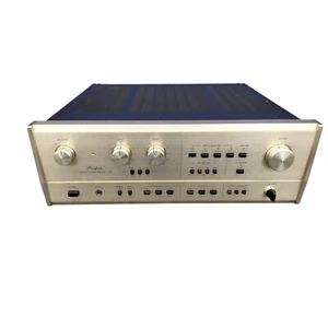 ACCUPHASE Amplificatore Integrato E-301Silver Apparecchiatura Audio JPN Mantenuto Usato - Foto 1 di 15