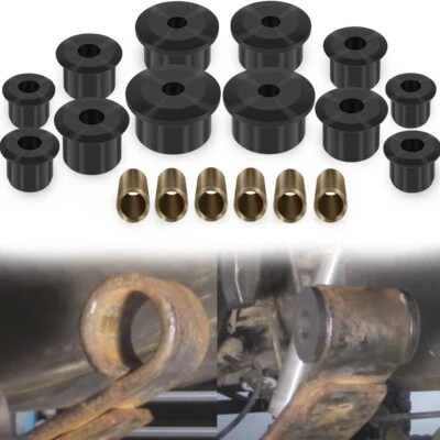KJ02008BK for Jeep Cherokee XJ, 2.2109G 1984-199 Rear Spring & Shackle Bushings - Image 1 of 4
